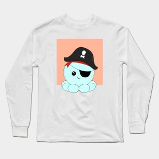 Pirate Octopus Long Sleeve T-Shirt